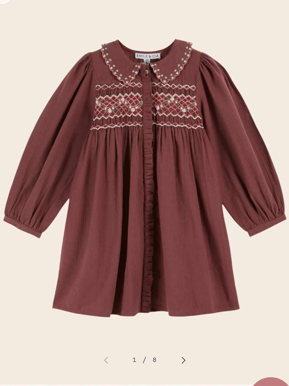 Emile et Ida size 8 dress